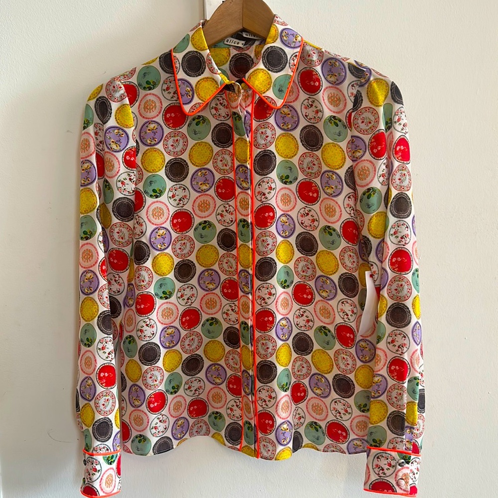 Alice and Olivia shirt NWT
